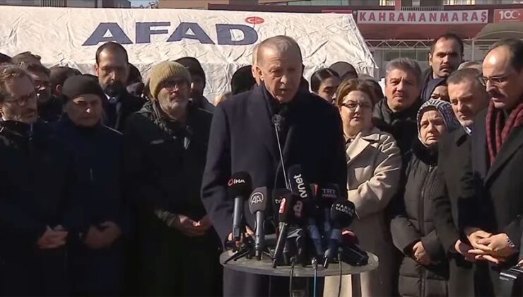 Cumhurbaşkanı Erdoğan Kahramanmaraş’tan hayatını kaybedenlerin sayısını açıkladı!