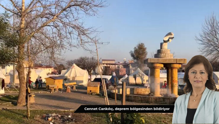 Antakya’da kurulan çadır kentler depremzedelere yuva oldu