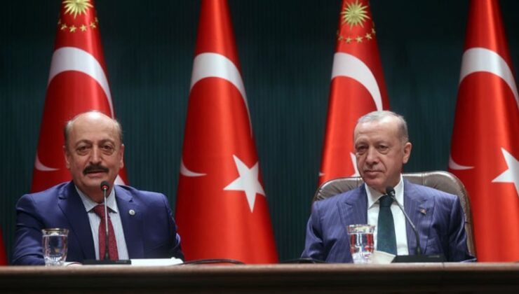 Cumhurbaşkanı Erdoğan, Çalışma Bakanı ile görüşecek