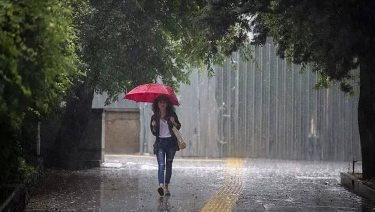 Meteoroloji’den 19 il için kuvvetli yağış ve fırtına uyarısı