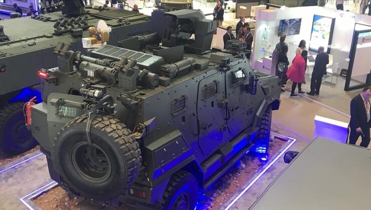 Yenilenen Türk zırhlısı Amazon 4×4 göreve hazırlanıyor