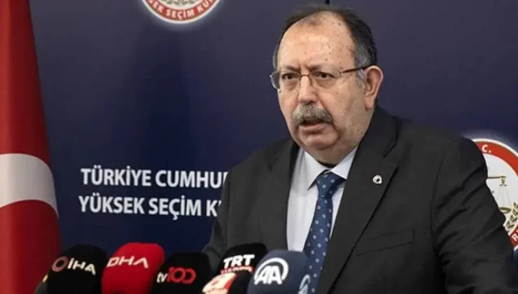 YSK Başkanı Yener: Milletvekili kesin sonuçları Resmi Gazete’ye gönderildi