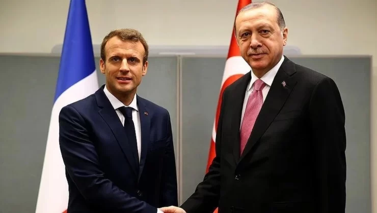 Macron’dan Cumhurbaşkanı Erdoğan’a tebrik!