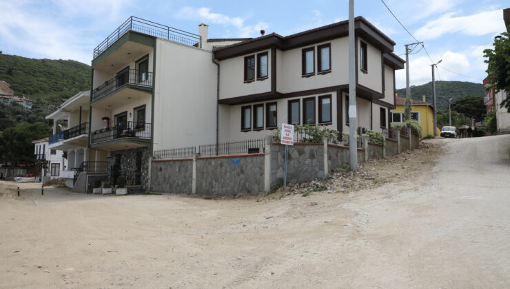 Mudanya Belediyesi, Büyükşehir’in unuttuğu Kumyaka’da yolları yenileyecek