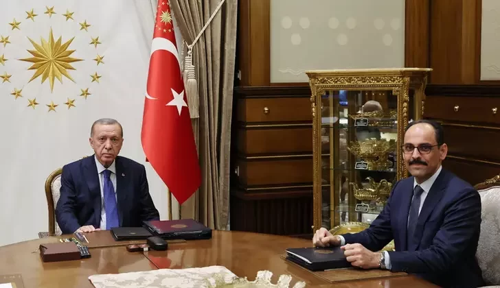 Cumhurbaşkanı Erdoğan, MİT Başkanı İbrahim Kalın’ı kabul etti