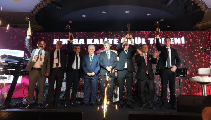 KalDer Bursa’da ‘Kalite Ödülleri’ sahiplerini buldu