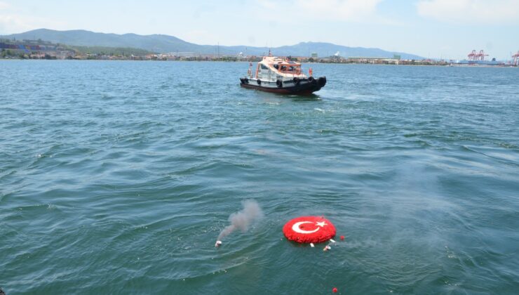 Gemport’ta Kılavuz Kaptanlar Haftası ve Meslek Şehitlerini Anma töreni yapıldı