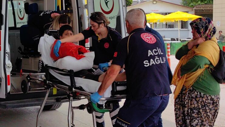 Bursa’da 11 yaşındaki çocuk kolunu ot biçme makinesine sıkıştırdı