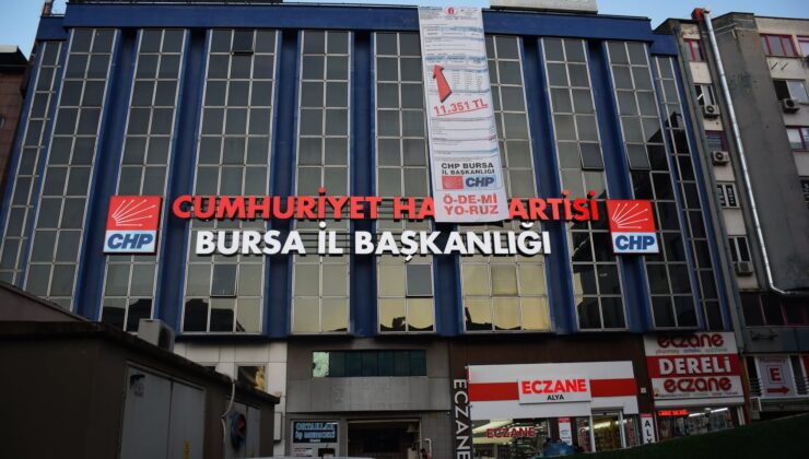 CHP Bursa’dan konser tepkisi