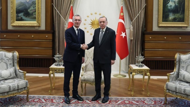 Cumhurbaşkanı Erdoğan NATO Genel Sekreteri Stoltenberg’i kabul etti