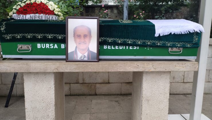 Bursasporlu eski futbolcu Av. İrfan Rubacı son yolculuğuna uğurlandı