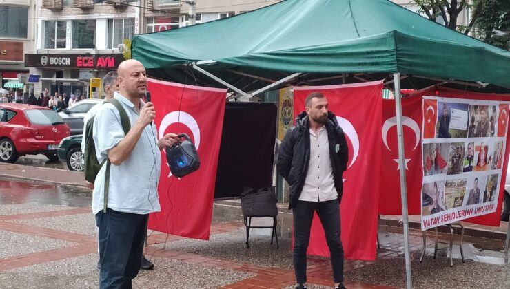 Bursa’da vatandaştan terör örgütlerine karşı imza kampanyası