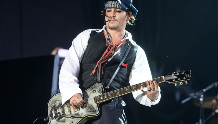 Johnny Depp konser için Türkiye’de!