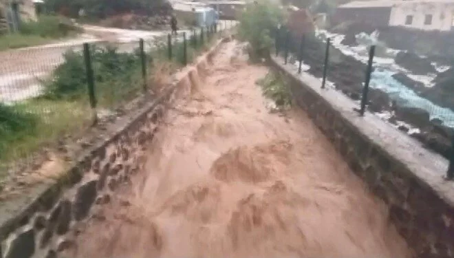 O ilde sel alarmı! Dereler taştı…