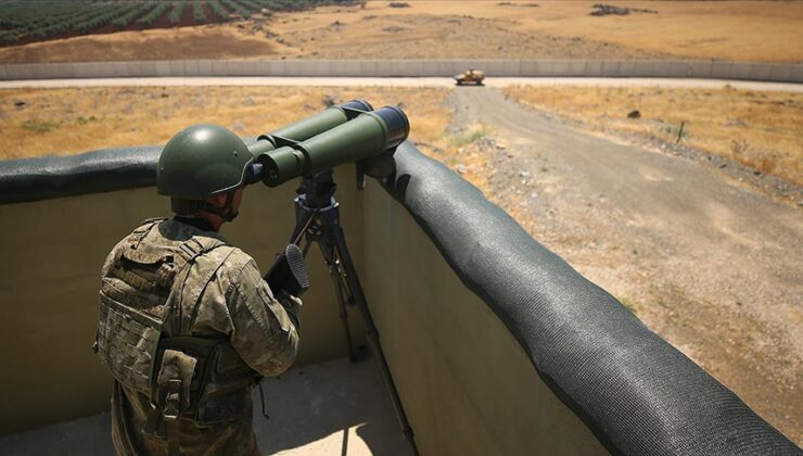 Türkiye’ye girmeye çalışan PKK’lı terörist Suriye sınırında yakalandı