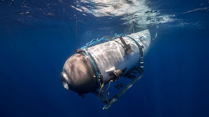 Titanik enkazına inerken kaybolan denizaltının oksijeni bitti