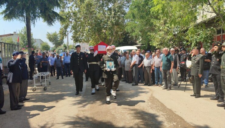 Bursalı Kıbrıs Gazisi son yolculuğuna uğurlandı!