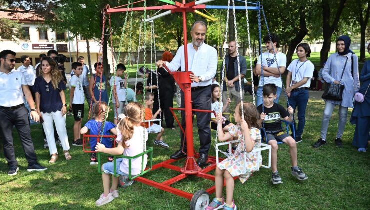 Bursa’da eskimeyen oyunlar sokağa taştı