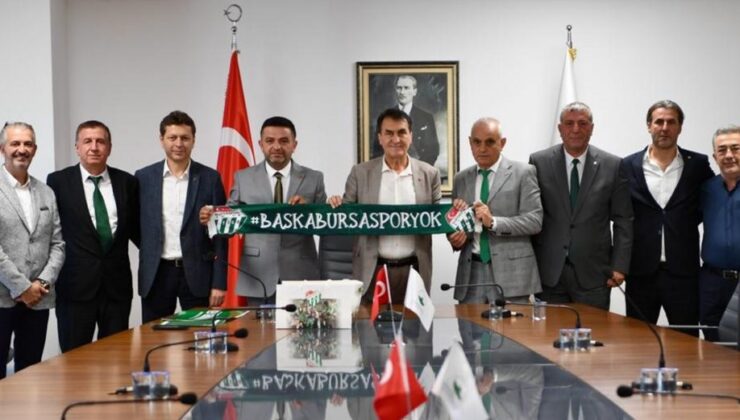 Bursaspor’dan Osmangazi Belediye Başkanı Dündar’a ziyaret