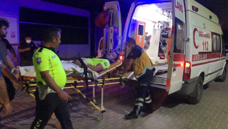 Bursa’da korkutan anlar! Kazada yaralanan polis memuru…