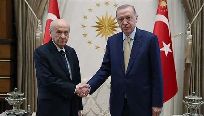 Erdoğan ve Devlet Bahçeli’den sürpriz görüşme!