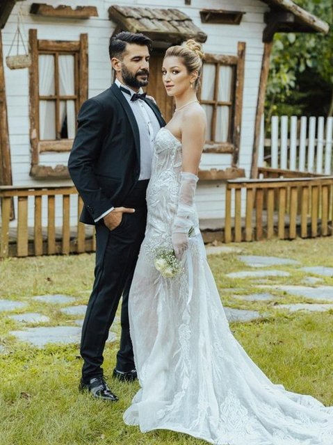 Oyuncu Rüzgar Aksoy evlendi - MAGAZİN