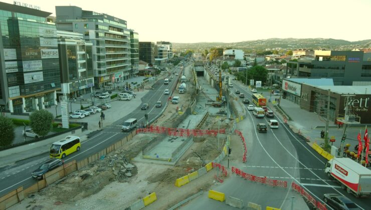 Bursa’da o yoldaki trafik çilesi sona erdi! Artık ulaşım çift yönlü…