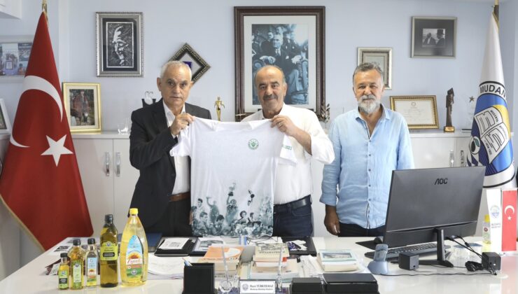 Başkan Günay, Mudanya Belediye Başkanı Türkyılmaz’ı ziyaret etti