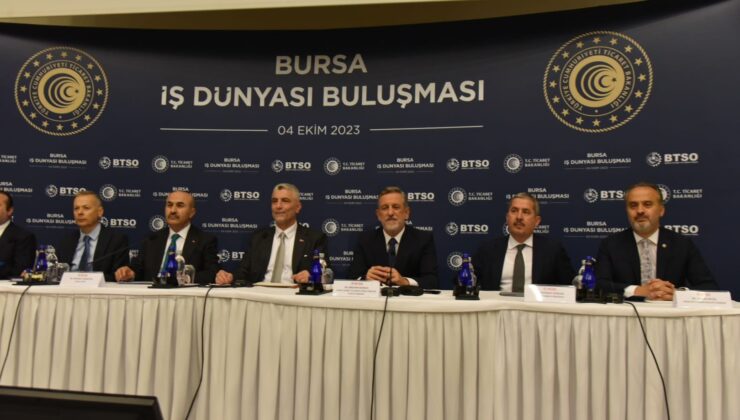 Ticaret Bakanı Ömer Bolat, BTSO İstişare Toplantısı için Bursa’da!