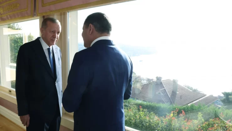 Cumhurbaşkanı Erdoğan Libya Başbakanı Dibeybe ile görüştü