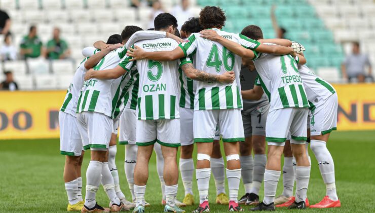 Bursaspor kupa için sahada!