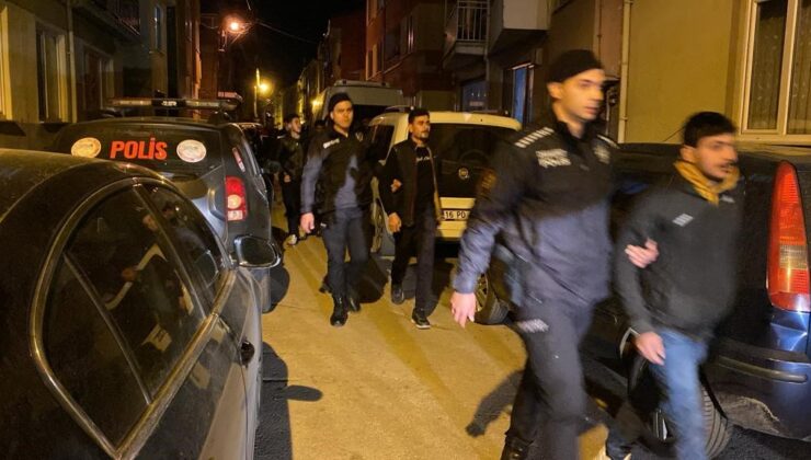 Bursa’da bir adreste 37 kaçak göçmen yakalandı