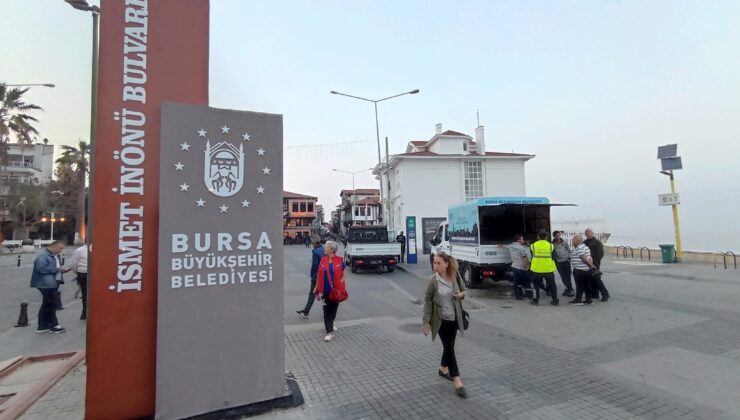 Mudanya Belediyesi ile tabela tartışmasında Büyükşehir Belediyesi’nden açıklama!