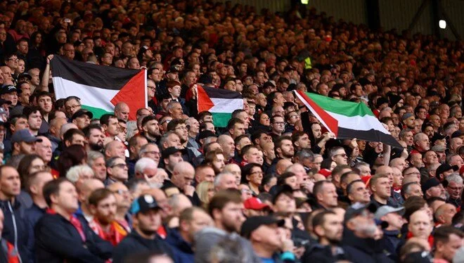 Liverpool’da Gazze desteği!