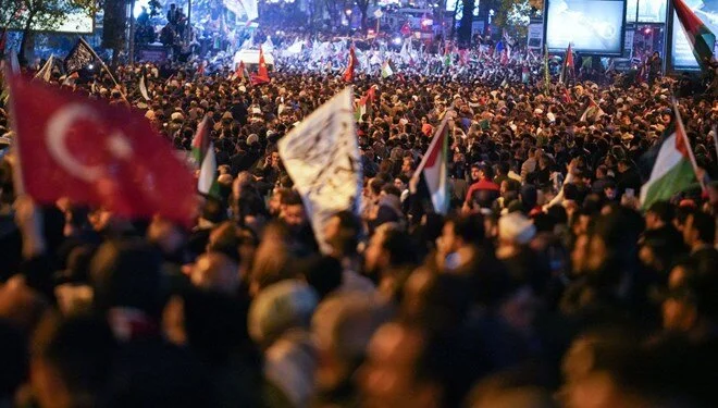 Valilikten İsrail protestosu hakkında açıklama!