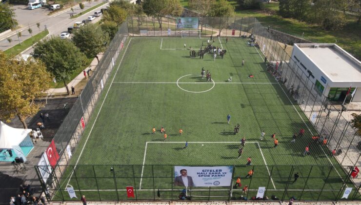 Yıldırım’da Siteler Spor Tesisi için görkemli açılış!