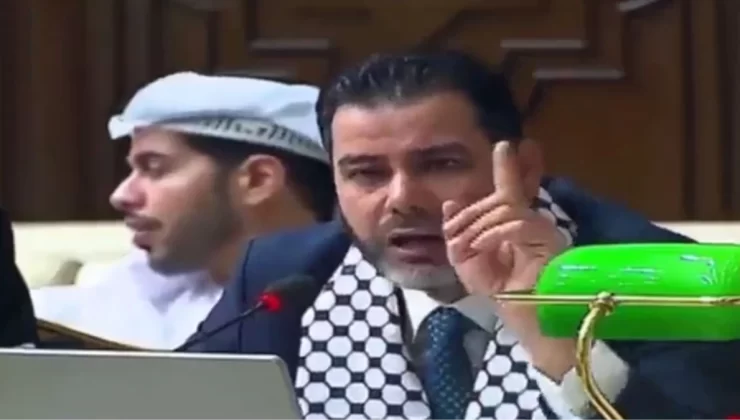 Arap Parlamentosu’nda bir isim çıkıp İsrail zulmüne isyan etti