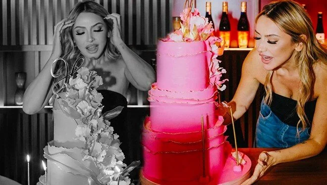 Hadise’nin doğum günü pozları olay oldu!