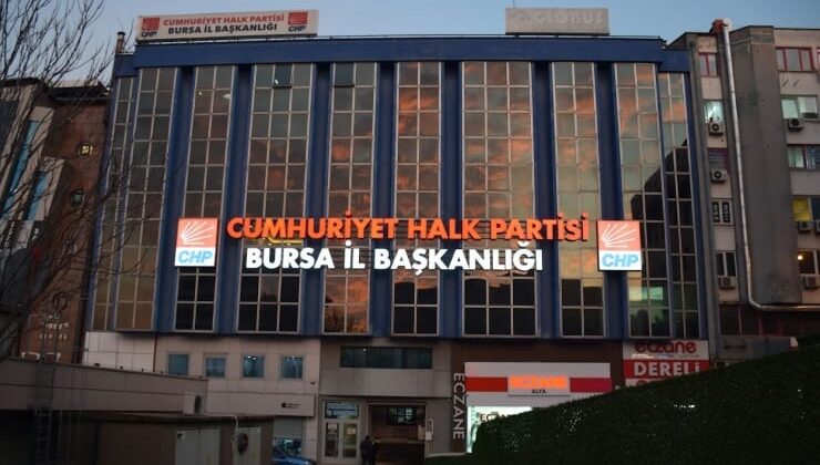 CHP Bursa İl Başkanlığı’nda o isimler açıklandı!