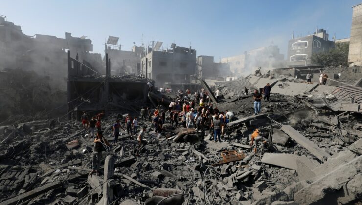 Gazze’de can kaybı 7 bin 326’ya yükseldi!