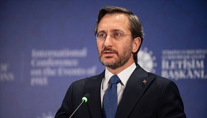 Fahrettin Altun: Gazze’de iletişimin kesilmesi kabul edilemez