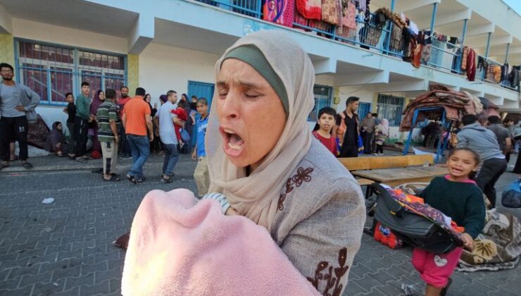 İsrail, BM’ye ait okulu vurdu! Çok sayıda ölü var…