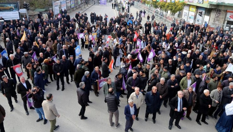 HDP’nin mitingi fiyaskoya döndü!