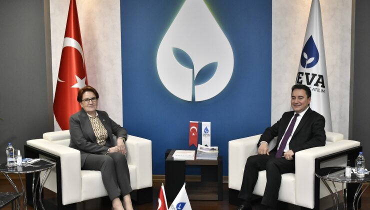 Meral Akşener’den Babacan’a taziye ziyareti