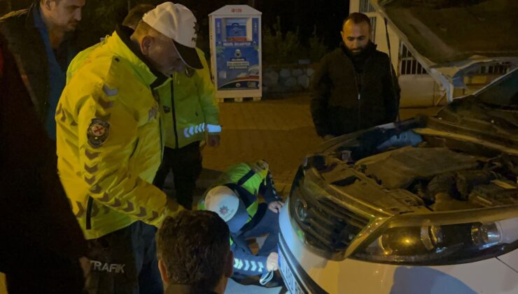 Polisin dikkati hayatını kurtardı