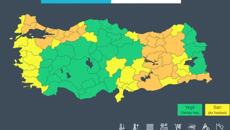 Bursalilar dikkat Meteoroloji den 50 il icin uyari Bursa da hava nasil3