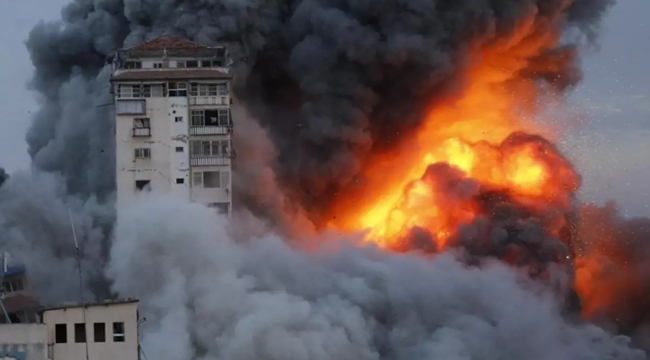 İsrail, Gazze Şeridi’nde sivillerin sığındığı binayı vurdu! Çok sayıda çocuk öldü