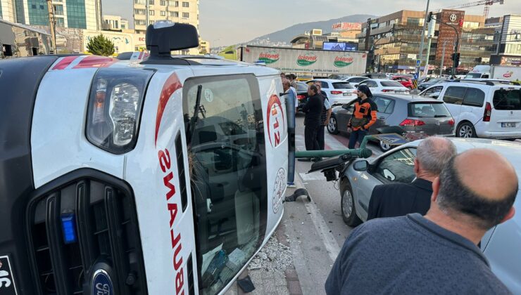 Bursa’da feci kaza! O bölgede trafik kilitlendi…