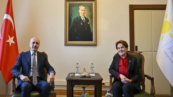 Numan Kurtulmuş ve Meral Akşener’den sürpriz görüşme!