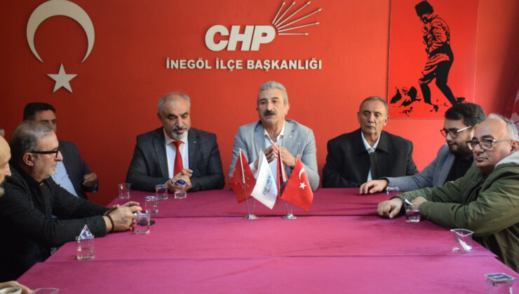 CHP Bursa İl Başkanı Yeşiltaş’tan İnegöl çıkarması